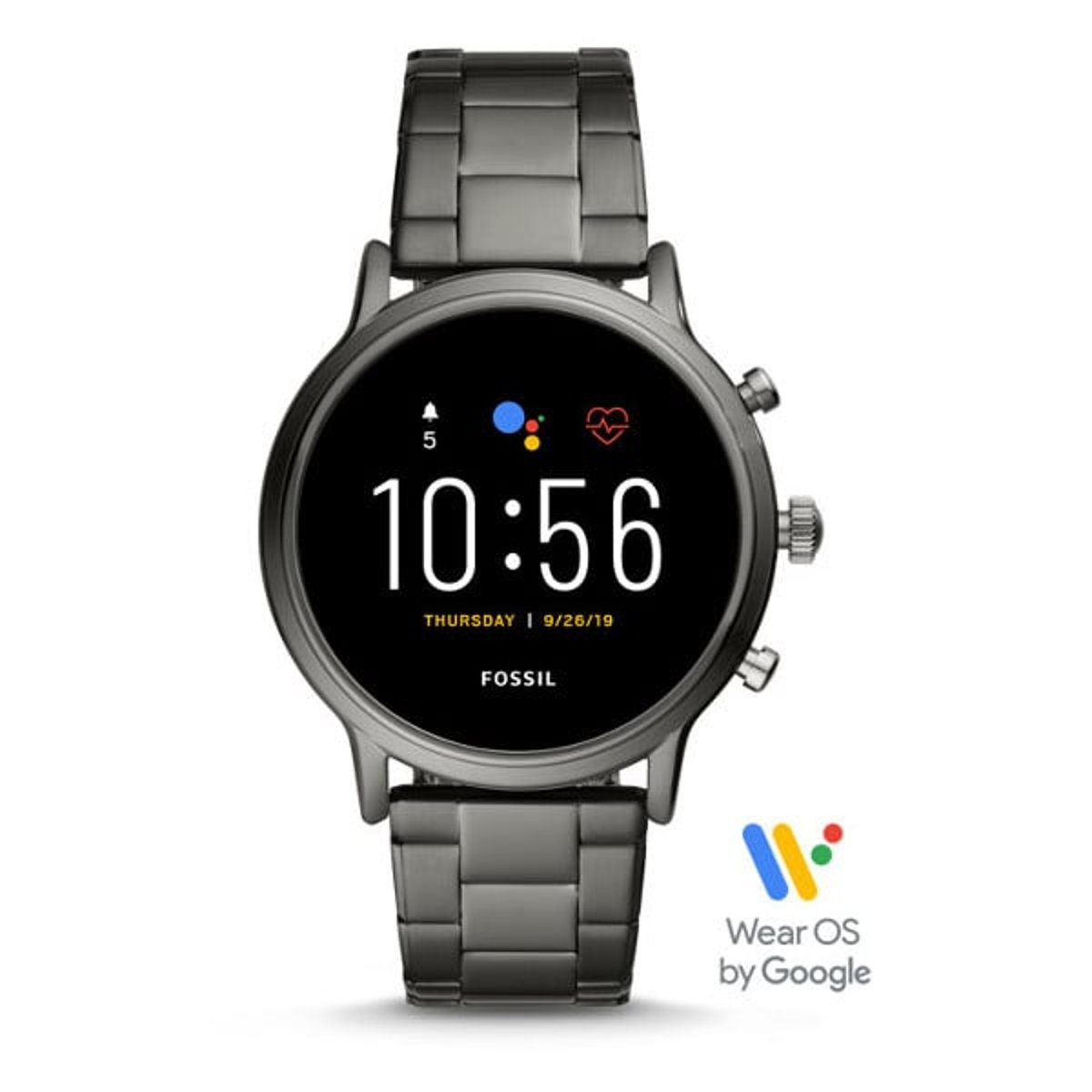 Men Grey The Carlyle HR Gen 5 Smartwatch FTW4024