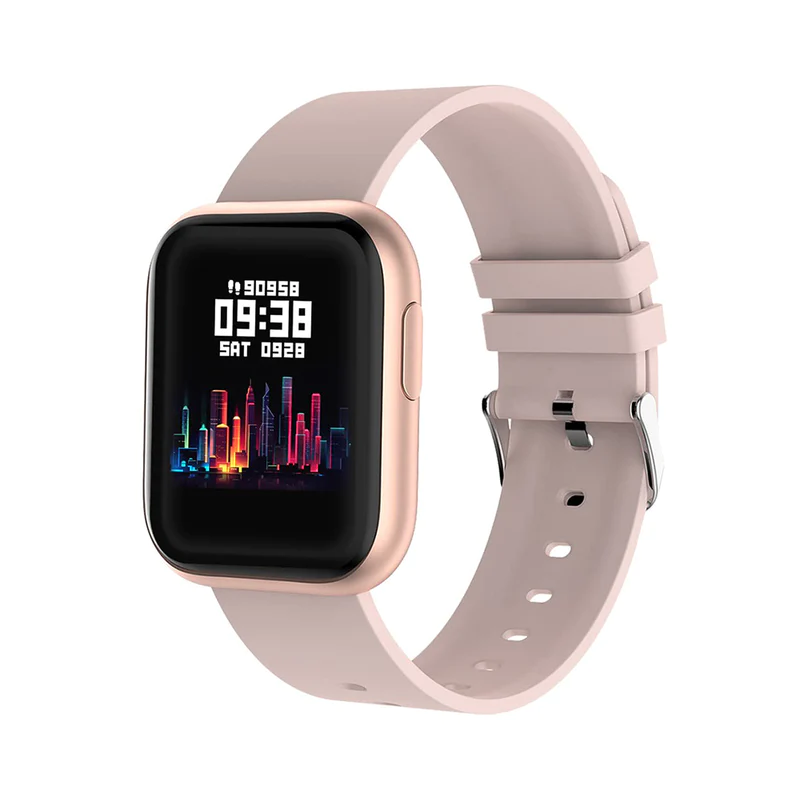 Ninja Unisex Touch to Wake SpO2 Smartwatch 07BSWAAY - Beige